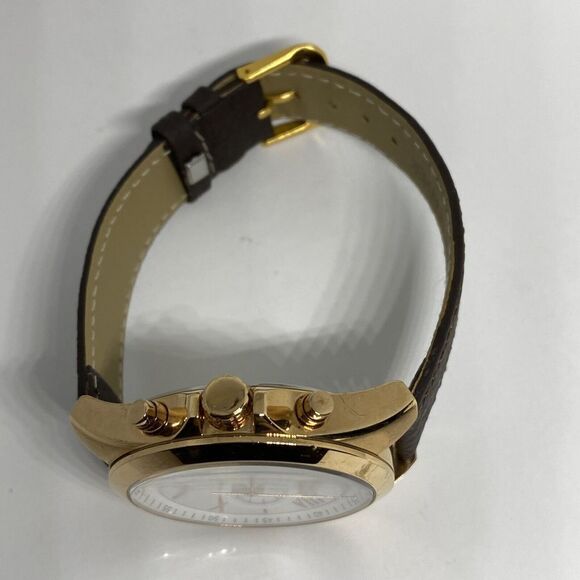 Fossil Modern Courier BQ1751 Womens Brown Leather Analog Dial Quartz Watch EY510 - Picture 8 of 12